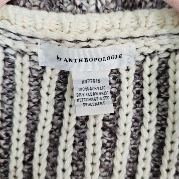 Anthropologie One Size Boho Kimono Open Front Cardigan Fringe Trim Patterned - Picture 13 of 13